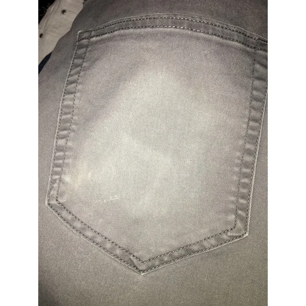 Dockers Gray 60% Cotton 37% Polyester 3% Elastane Straight Fit 34X32